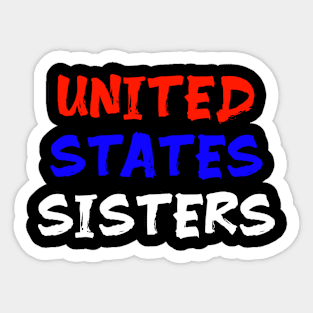 United States Sisters Sticker